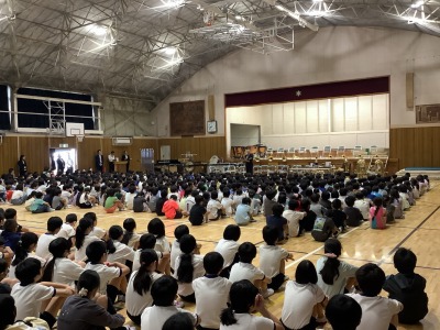 校長先生のお話