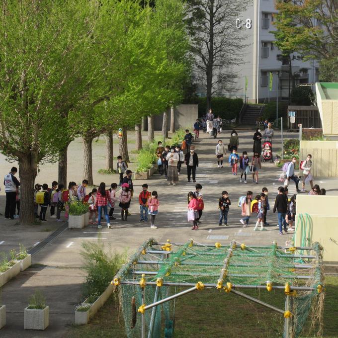 登校風景