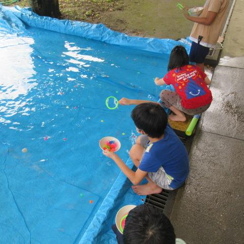 ボール(金魚)すくい体験