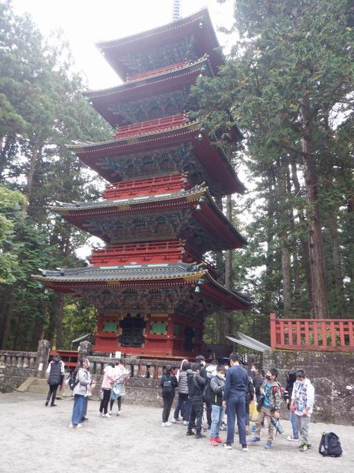 日光東照宮(五重塔前)