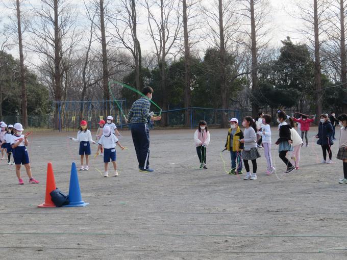 二重跳びのお手本