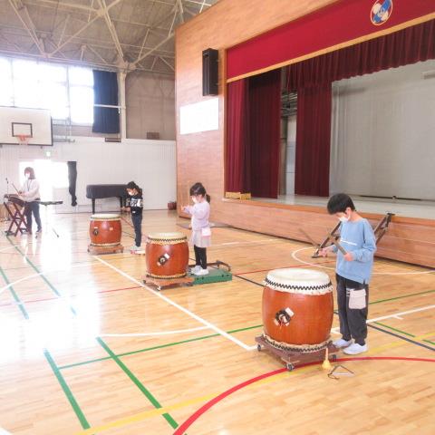 あおぞら学級「三宅太鼓」