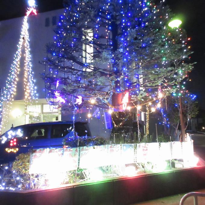 クリスマスツリー&サンタ