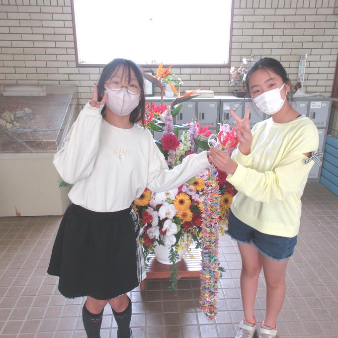 祈!千羽鶴