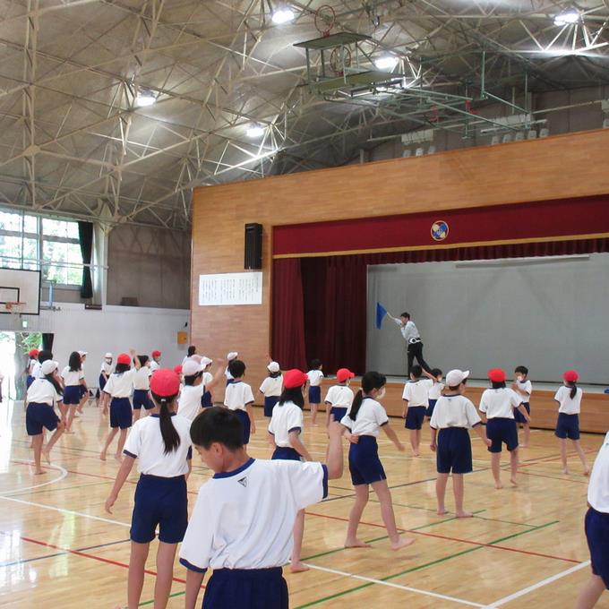 5,6年集団演技練習