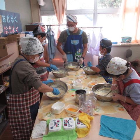 あおぞら学級　クッキー作り