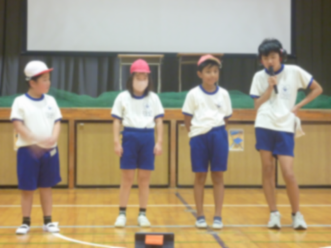 学校紹介もしっかりできました