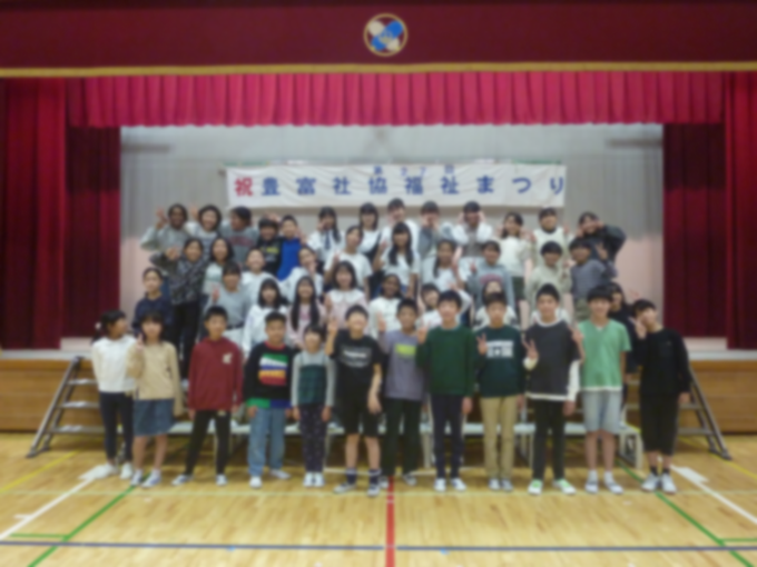 素敵な歌声を披露した子どもたち