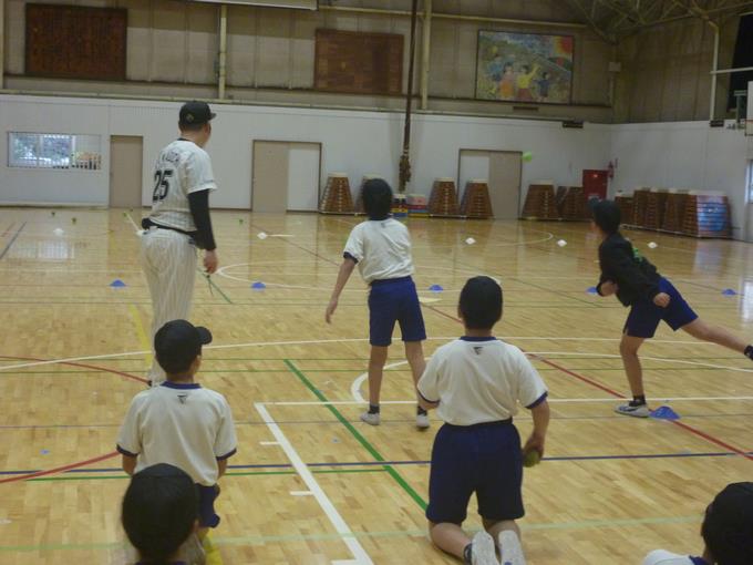 上手に投げられるようになったよ