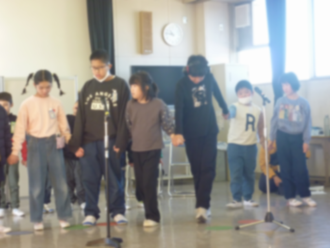 少し緊張しているかな