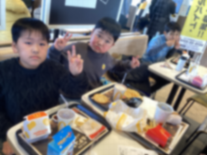 上手に注文できたよ