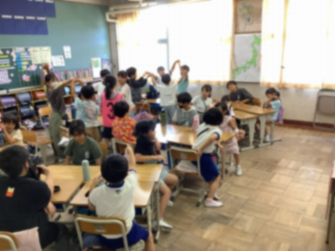 大きな輪が広がりました