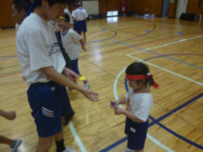 中学生とじゃんけんしたよ