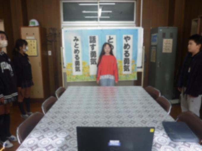 児童会長の「いじめゼロ宣言」