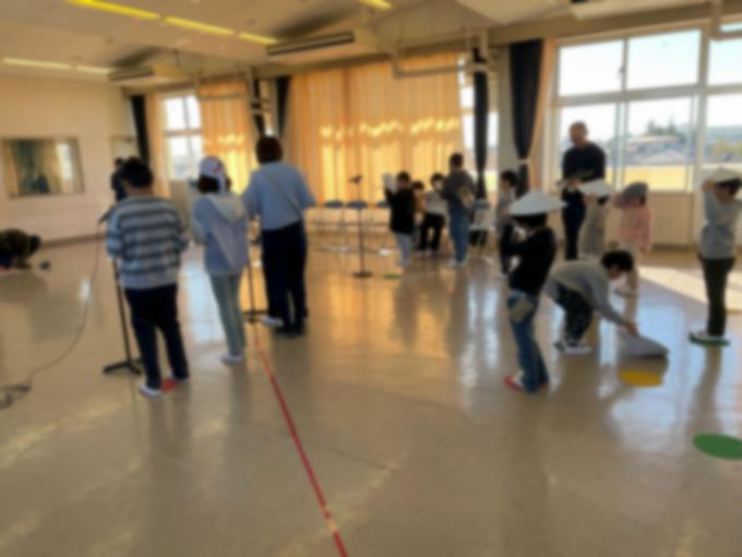 かさじぞう練習中！