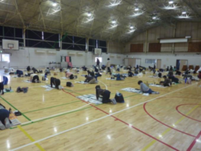 みんな真剣です。