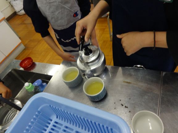 お茶のいい香り