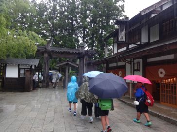 雨の江戸村
