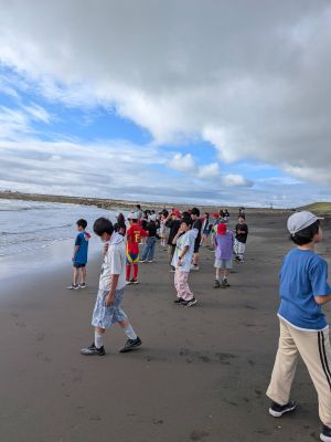 一宮の朝・海岸散歩