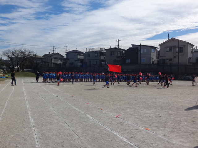 全体練習2～応援合戦