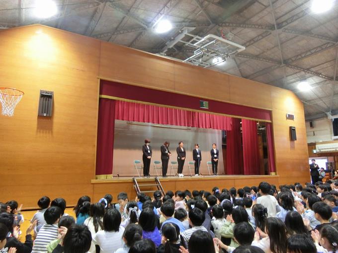 着任式の話