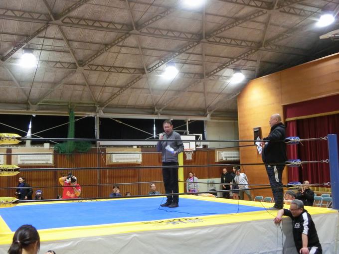 プロレスの様子1