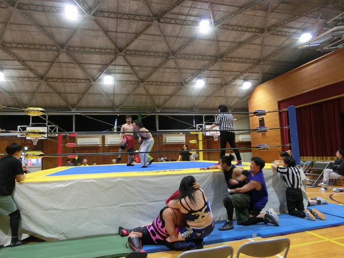 プロレスの様子2