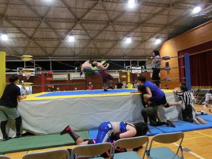 プロレスの様子3