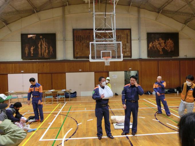 防災訓練の様子3