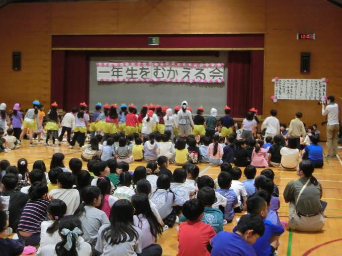 一年生を迎える会の様子②