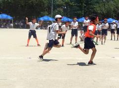 高学年　紅白対抗リレー