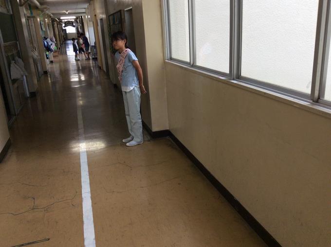 廊下・階段歩行運動 見守り