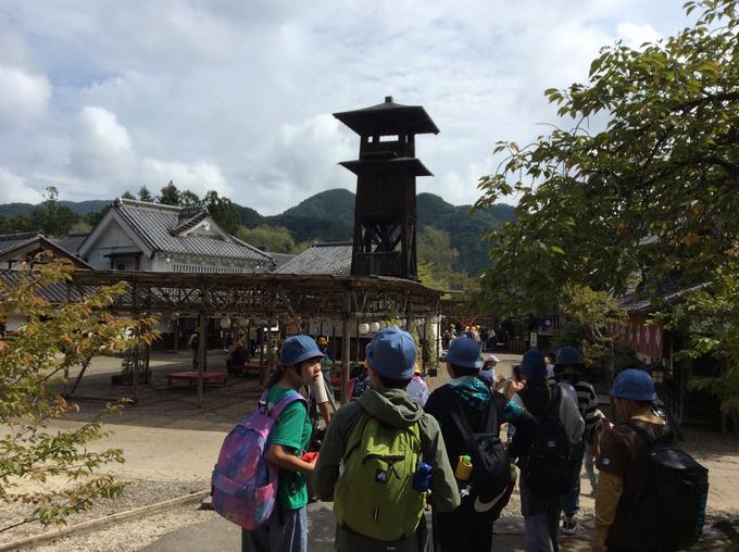 日光江戸村グループ見学の様子1