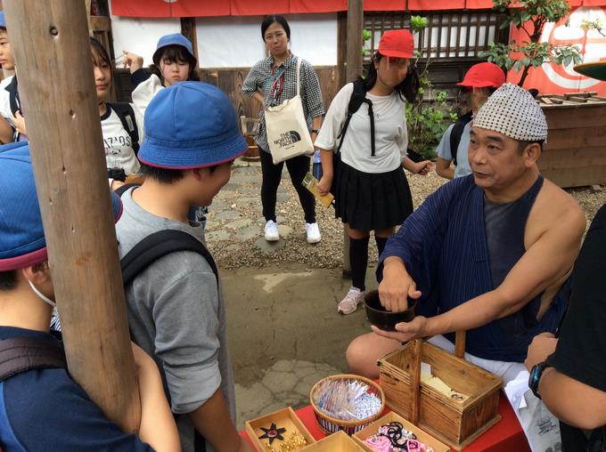 日光江戸村グループ見学の様子2