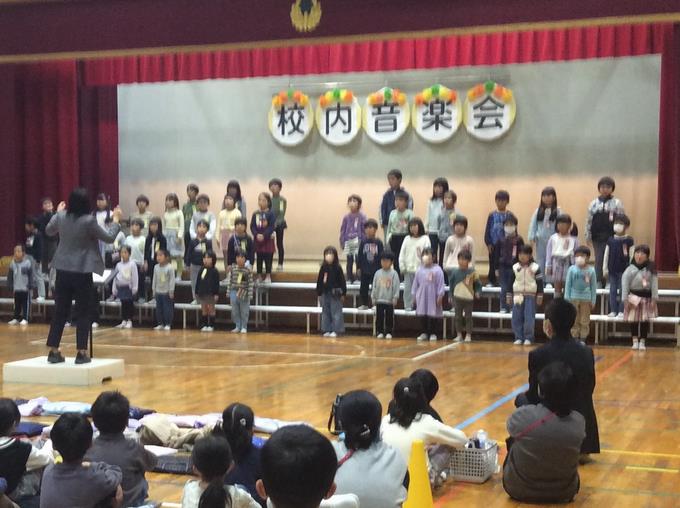 校内音楽会 1年
