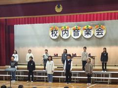 校内音楽会　合唱部
