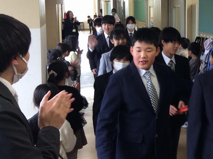 お別れ式の様子