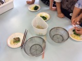 味付けはかつおぶしで