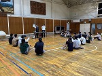 船橋警察署の方の講話