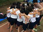 選手みんなで円陣