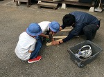たんけんの様子