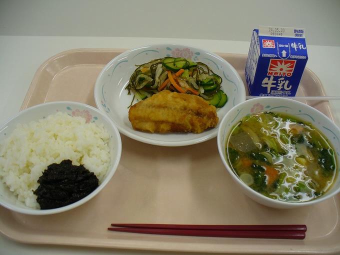 今日の給食
