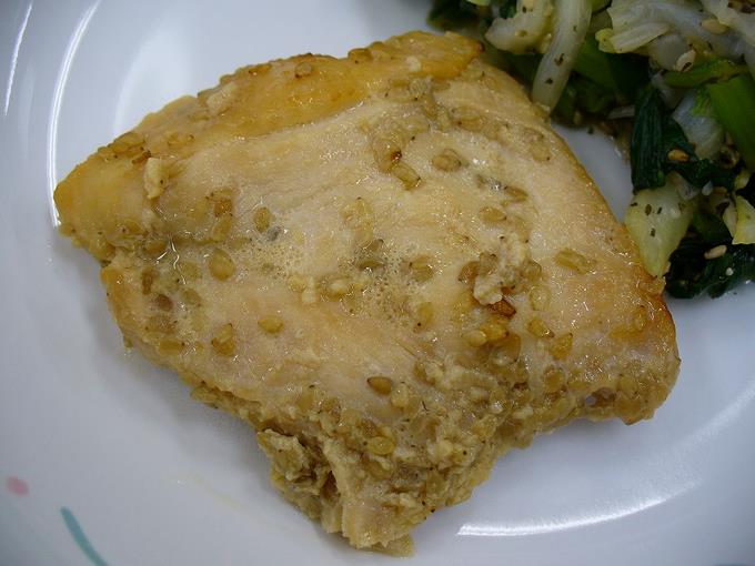 とり肉のみそ焼き