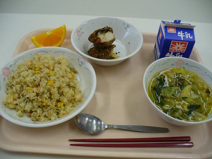 今日の給食