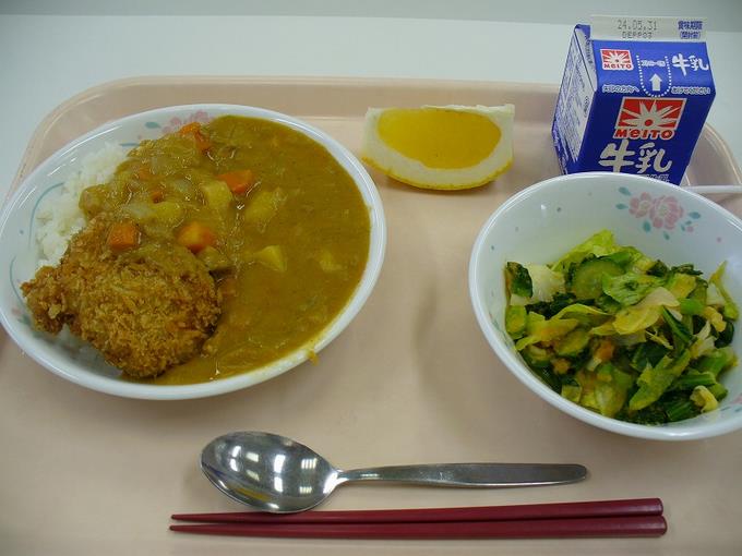 今日の給食