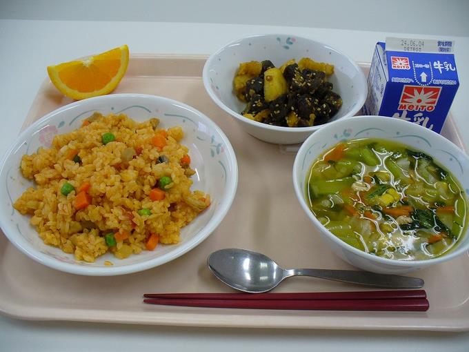 今日の給食