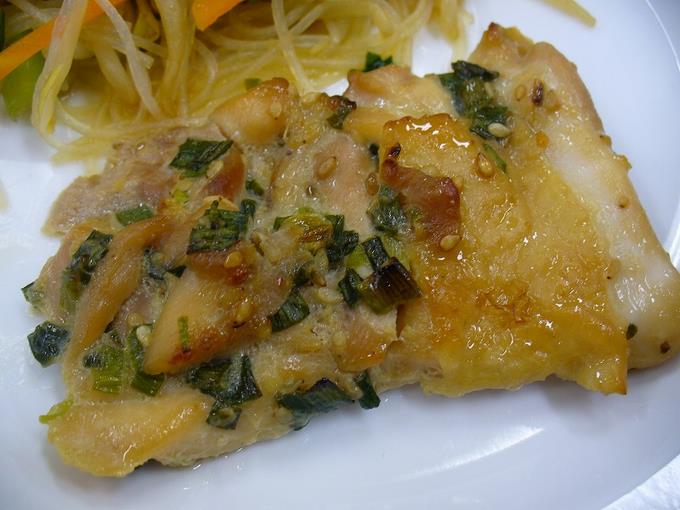 とり肉のピリ辛照り焼き
