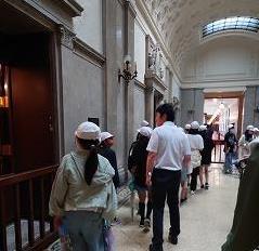 国会議事堂内の様子