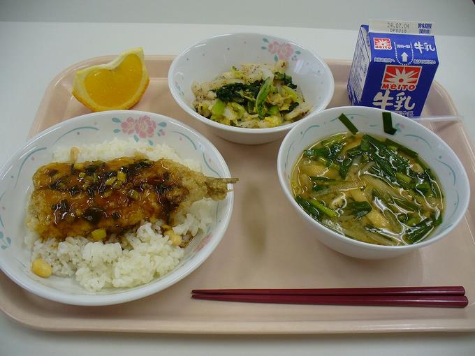 今日の給食