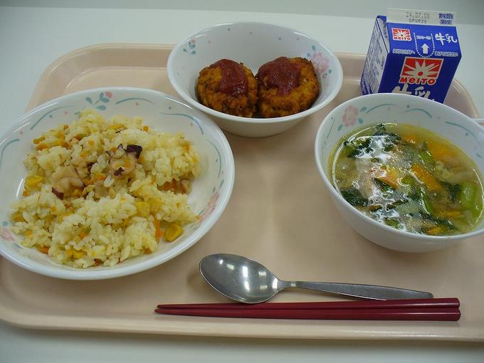今日の給食